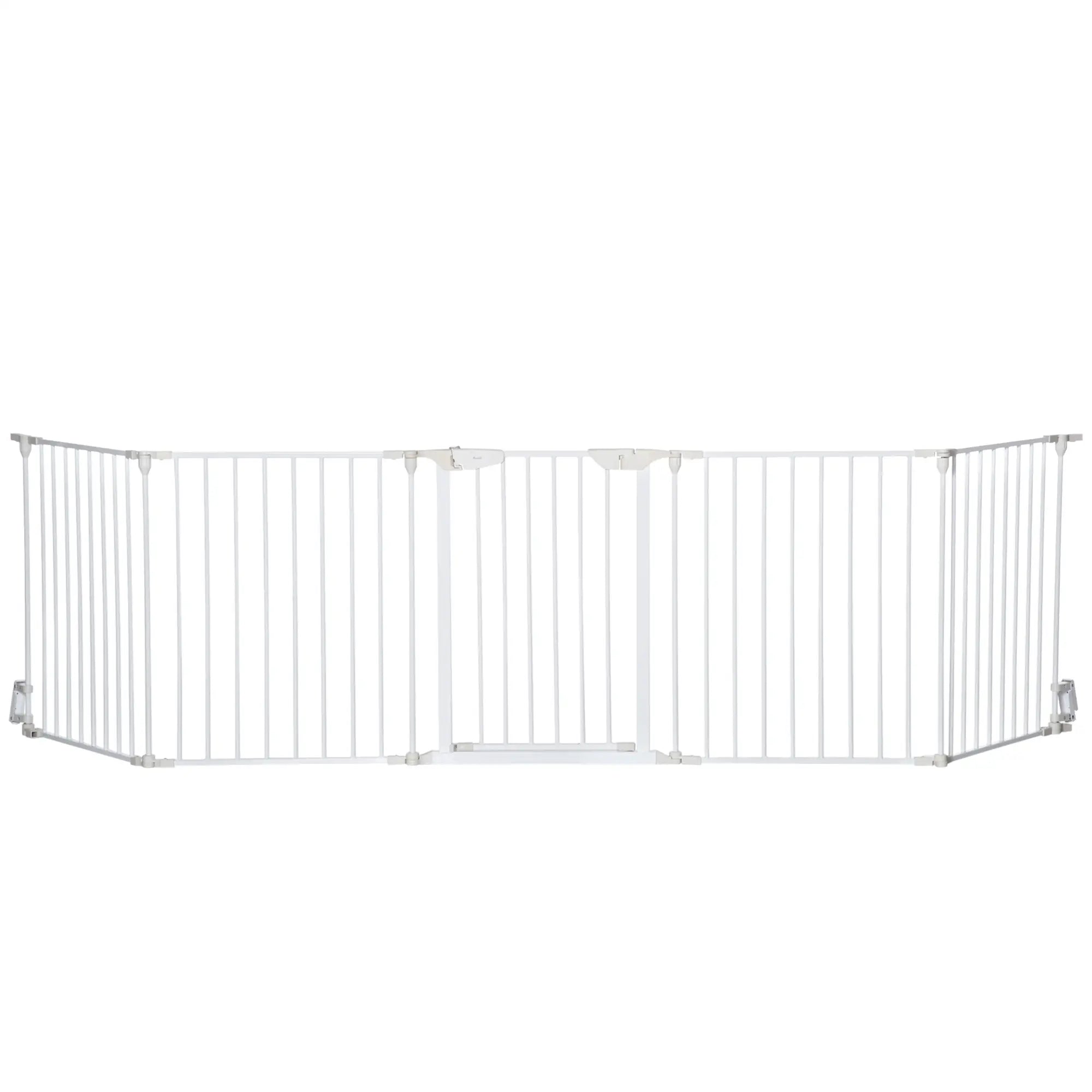 Foldable Dog Playpen, Small Medium Size, With Door, White Houses, Kennels & Pens White at Gallery Canada