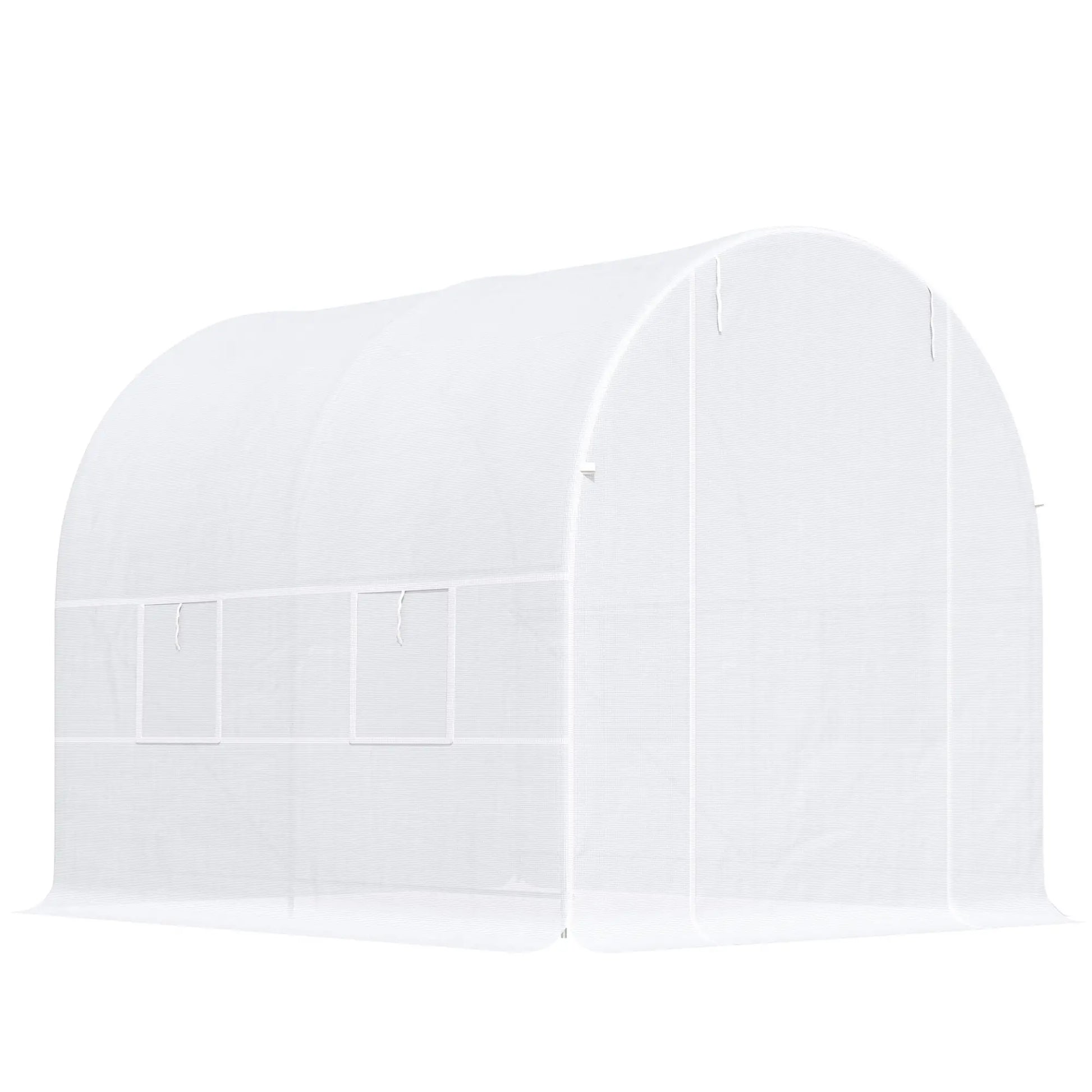 8.2x6.6x6.6ft Walk-in Greenhouse, Portable Garden Plant House, White Walk In Greenhouses at Gallery Canada