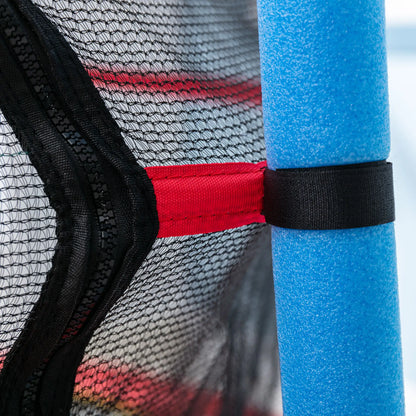 Kids Trampoline with Safety Net, Pad, Indoor Outdoor, Age 3-10, Multi-Coloured Trampolines at Gallery Canada