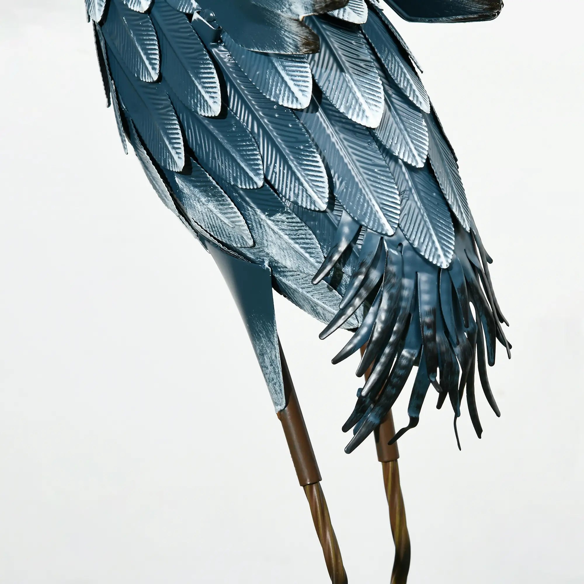 Set of 2 Garden Sculptures, Heron Statues, 29