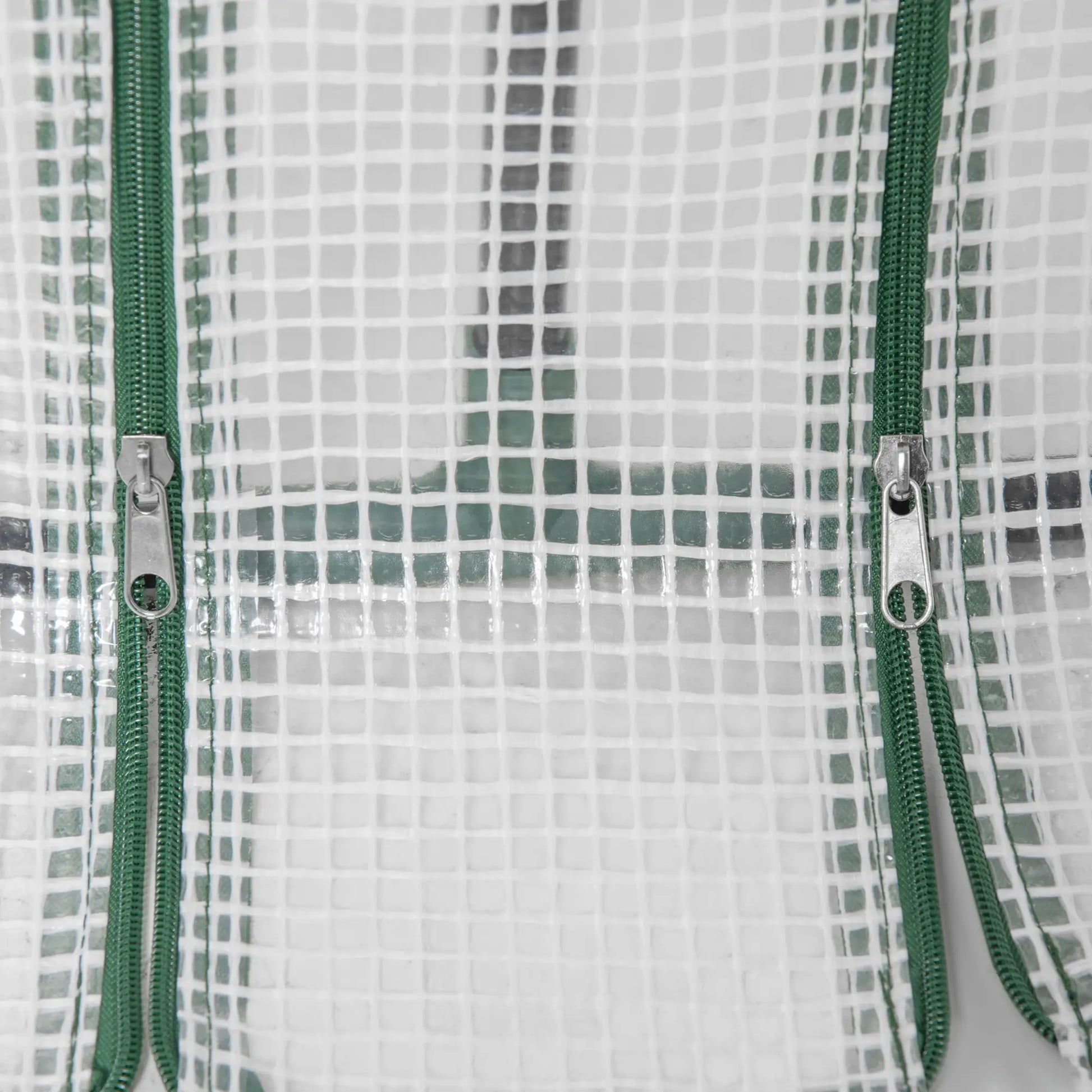 6' x 3' x 3' Portable Tunnel Greenhouse, Large Zipper Doors, Water UV PE Cover, White Mini Greenhouses at Gallery Canada