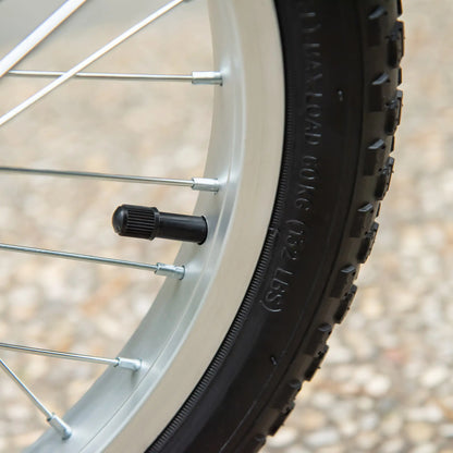 Kids Kick Scooter, Adjustable Handlebar, 2 Brakes, Basket, 16", Pink Scooters at Gallery Canada