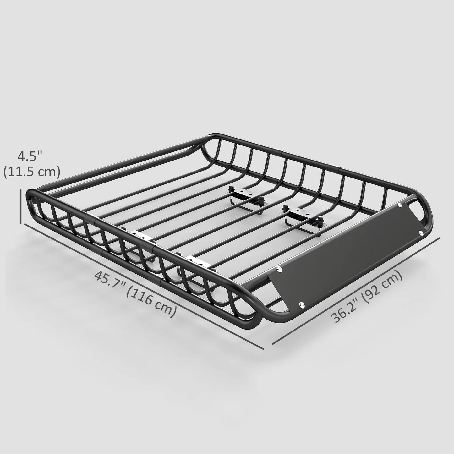 Heavy Duty Roof Rack Cargo Basket, 46" x 36" x 4.5", 330LBS Capacity Automotive at Gallery Canada