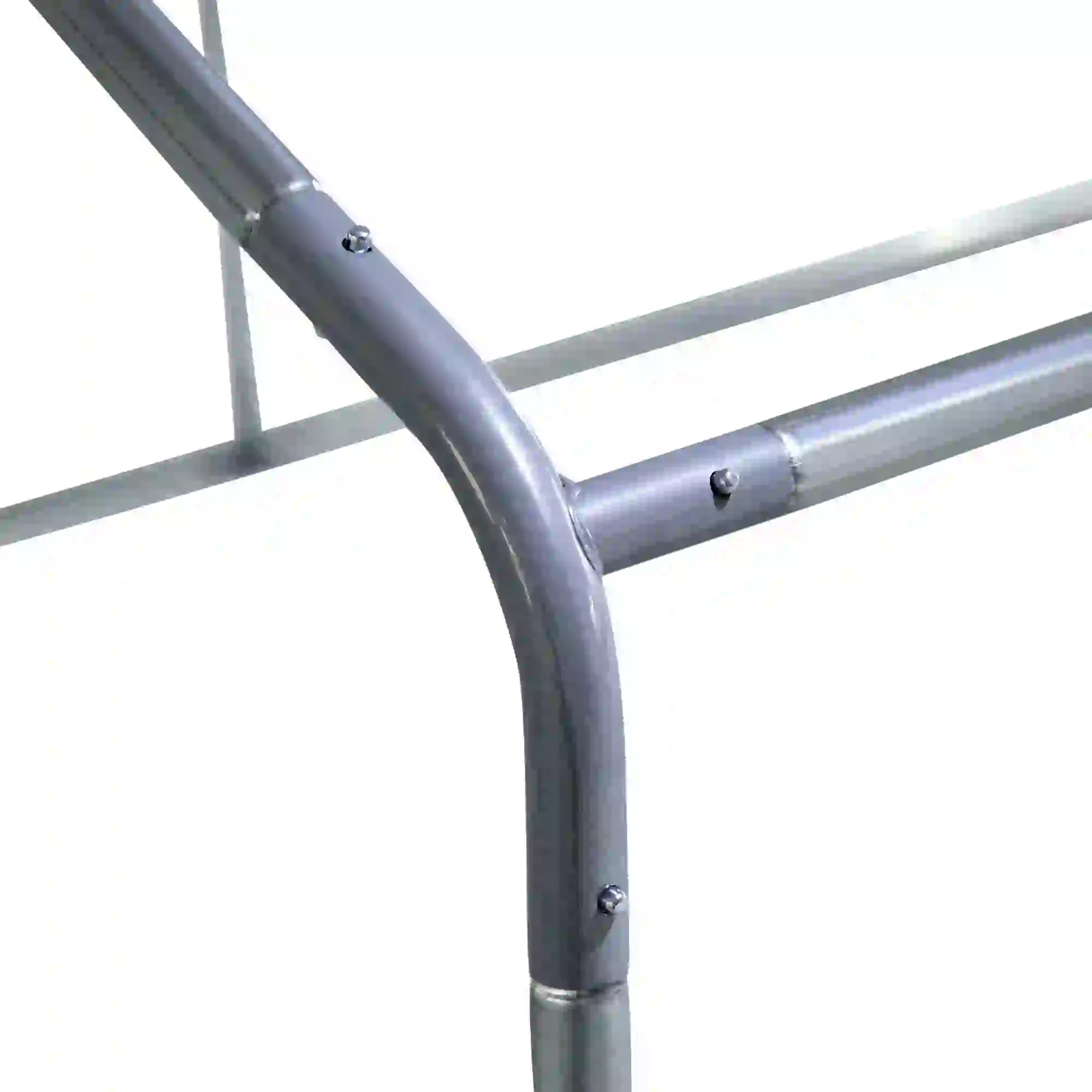 Galvanized Large Metal Chicken Coop Cage Walk-in Enclosure Poultry Hen Run House Playpen Rabbit Hutch with Cover for Outdoor Backyard 9.2' x 12.5' x 6.5' Silver Chicken Coops at Gallery Canada