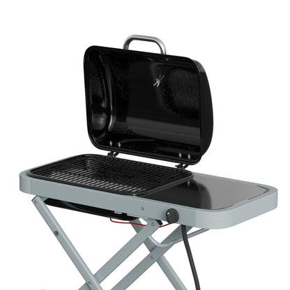 Portable Propane BBQ Grill, Foldable Cart, 9500 BTU, Black Propane Gas Grills at Gallery Canada