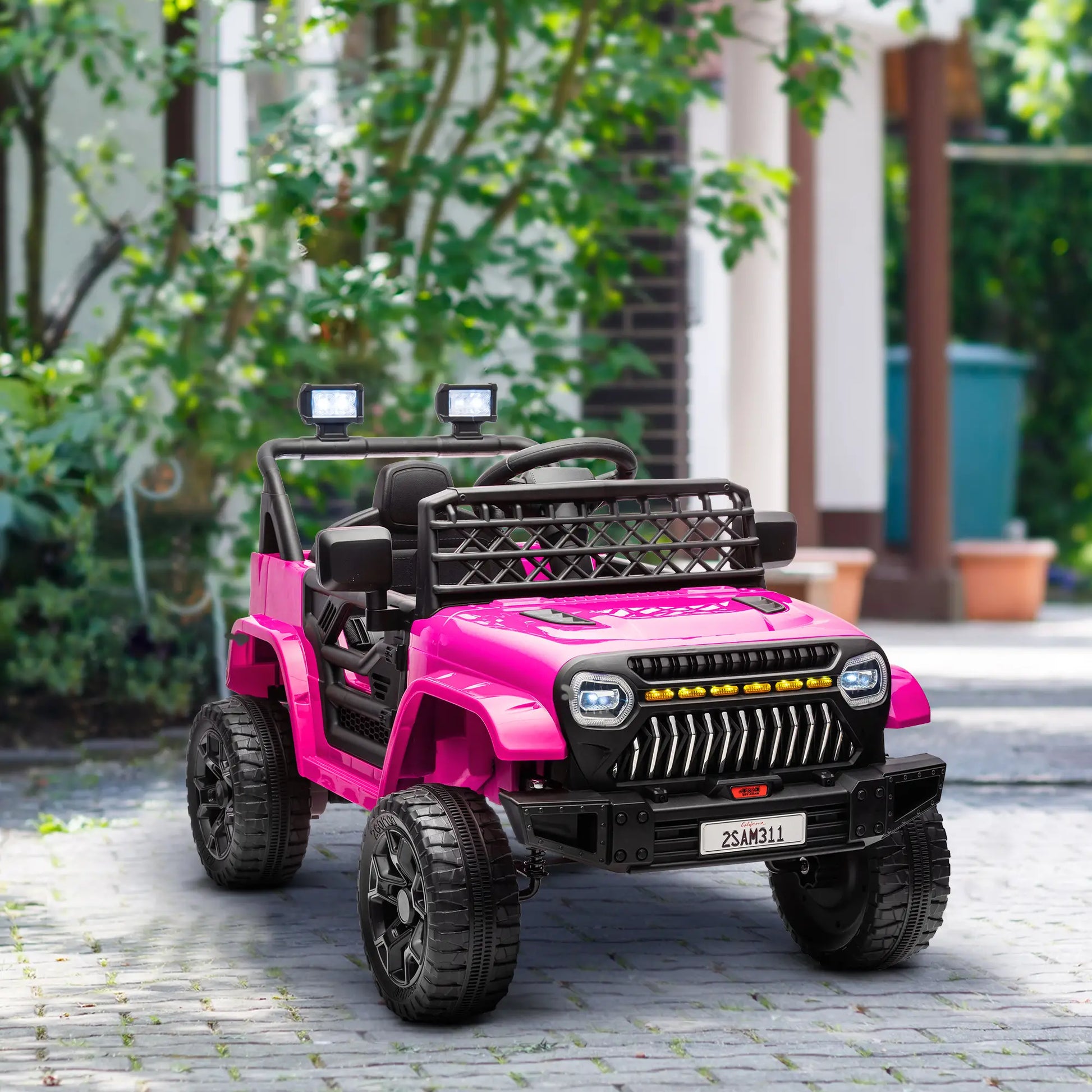 12V Ride On Truck, Electric Car For Kids, Pink Electric Toy Cars at Gallery Canada