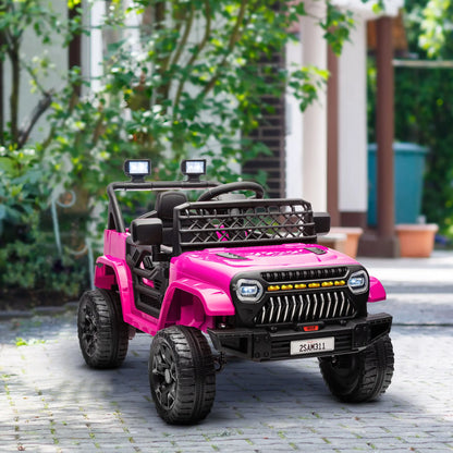 12V Ride On Truck, Electric Car For Kids, Pink Electric Toy Cars at Gallery Canada