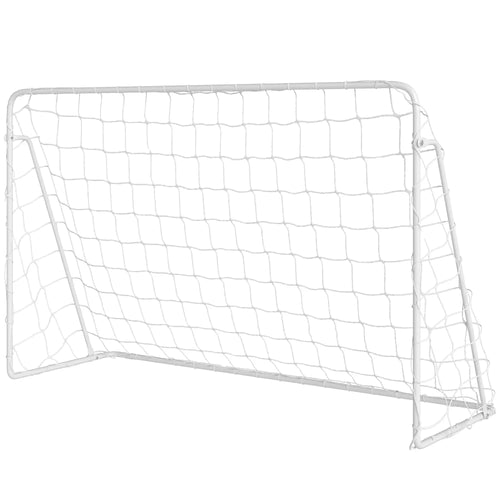 8 X 5Ft Soccer Goal, Portable Practice Net With Nylon Mesh & Steel Frame, Black