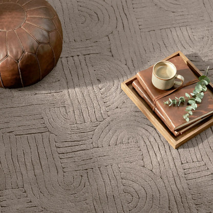 5x7 Faux Fur Rug, Non-Slip Carpet for Living Room, Bedroom, Tan Area Rugs at Gallery Canada