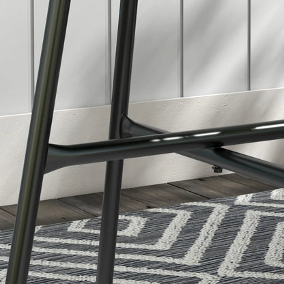 Round Rattan Side Table, With Tempered Glass Top, Cream White Patio Side Tables at Gallery Canada