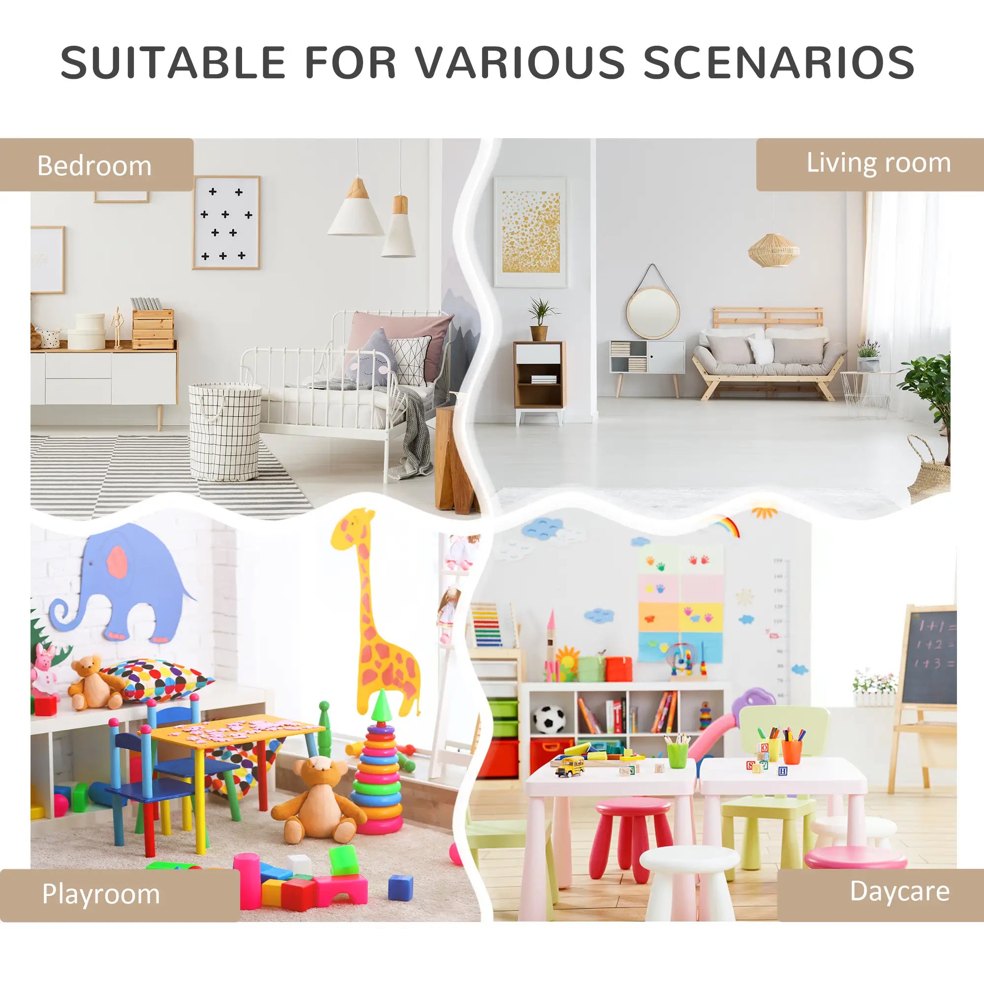 Kids Bookcase, Multi-Shelf Organizer with Drawer, White Baby & Kids Storage at Gallery Canada