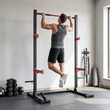 Power Cage Squat Rack, 1100 lb Capacity, Adjustable Power Towers at Gallery Canada
