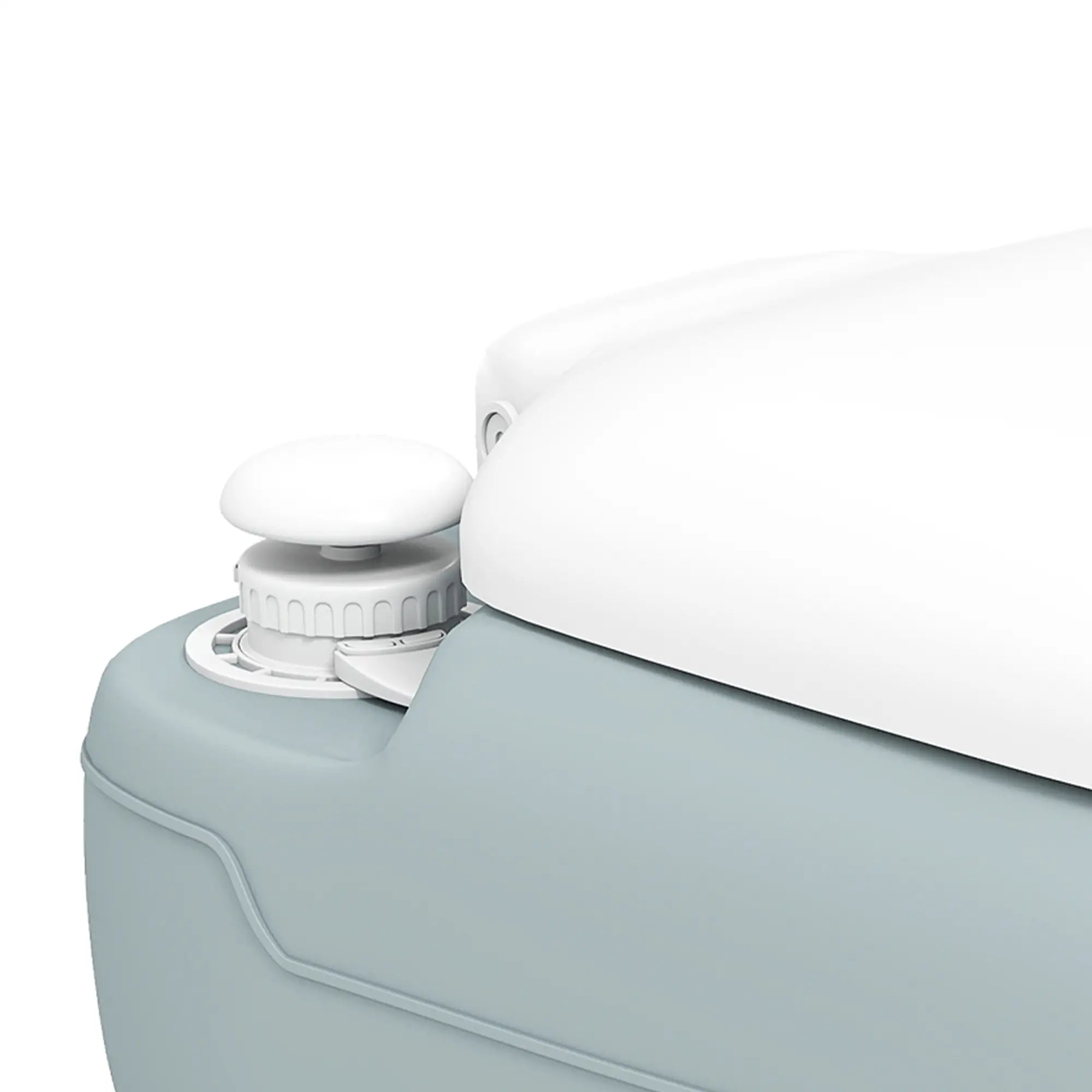 5.8 Gallon Portable Toilet With Level Indicator, Anti-Leak Pump Camping Toilets at Gallery Canada