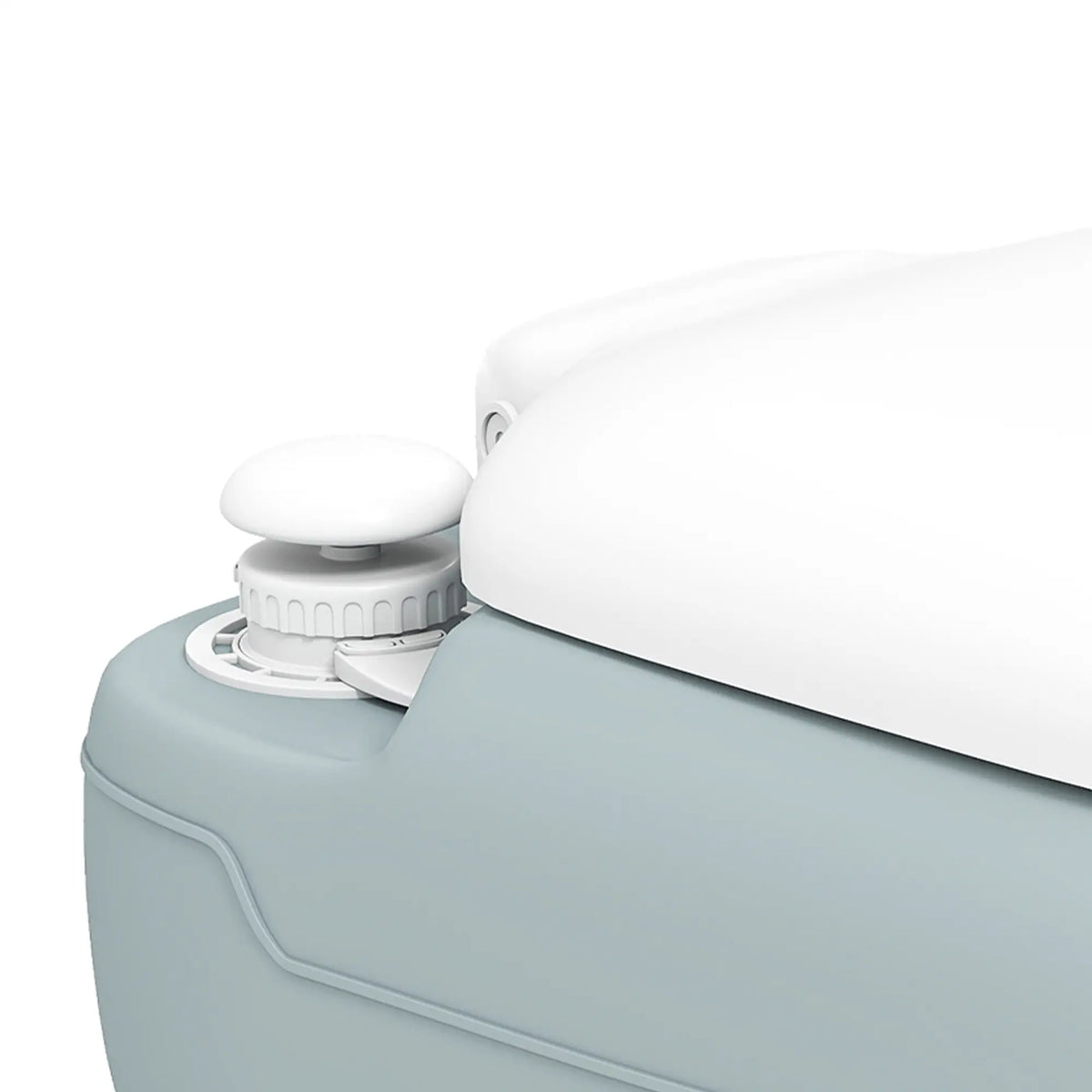 5.8 Gallon Portable Toilet With Level Indicator, Anti-Leak Pump Camping Toilets at Gallery Canada