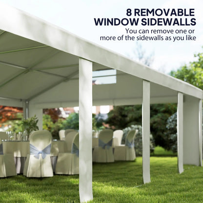 19.6' x 26' Heavy Duty Party Tent, Outdoor Canopy with Removable Sidewalls Canopy Tents at Gallery Canada
