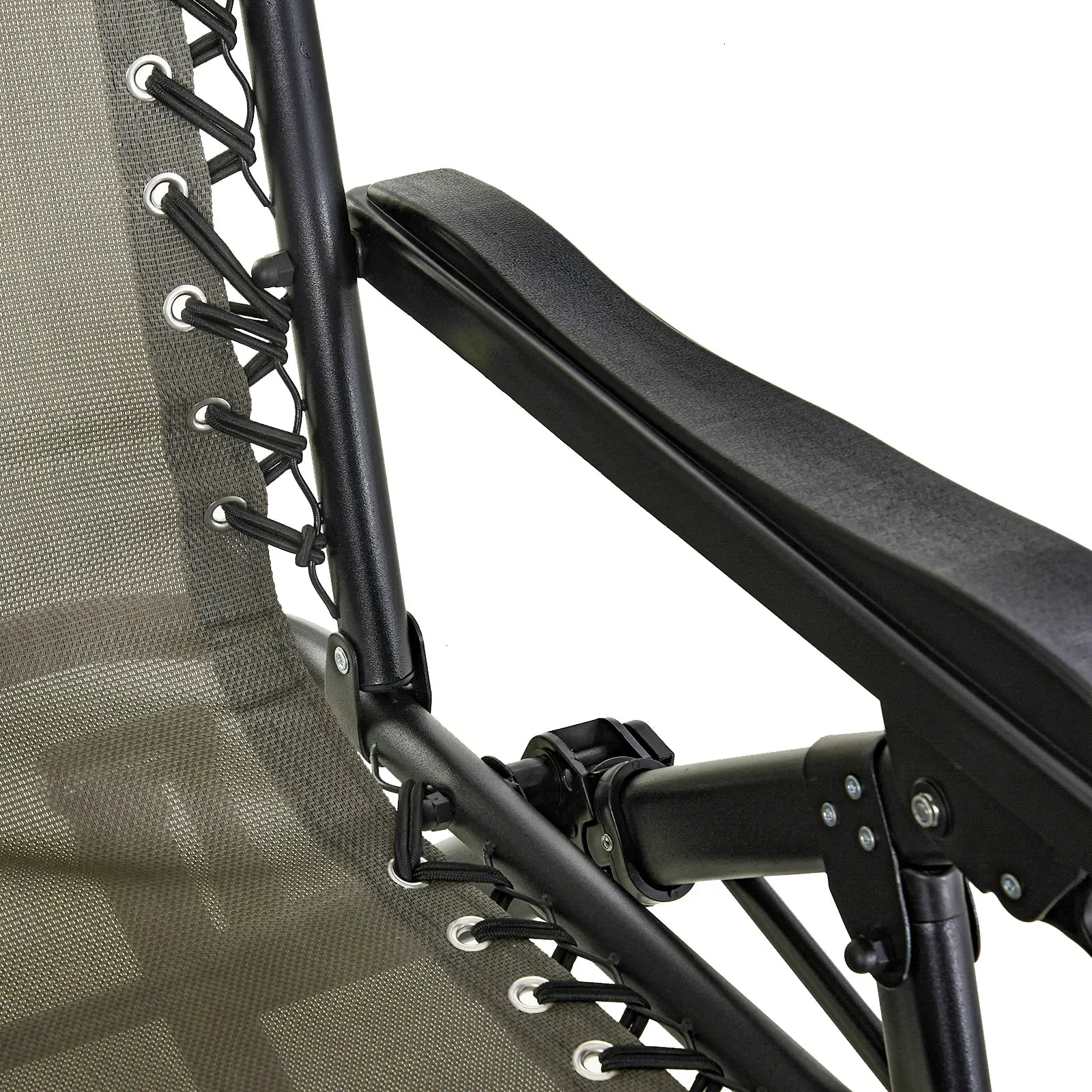 Adjustable Zero Gravity Recliner, Foldable Sun Lounger, Grey Outdoor Rocking Chairs at Gallery Canada