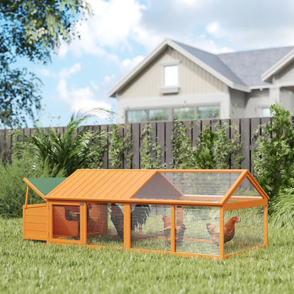 95"L Chicken Coop With Nesting Box, Wooden Roof, Side Door Chicken Coops at Gallery Canada
