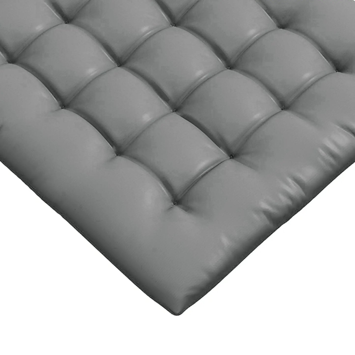 6-Piece Seat Cushion Pillows, Button Tufted Patio Chair Cushions, Charcoal Grey Patio Chair Cushions at Gallery Canada