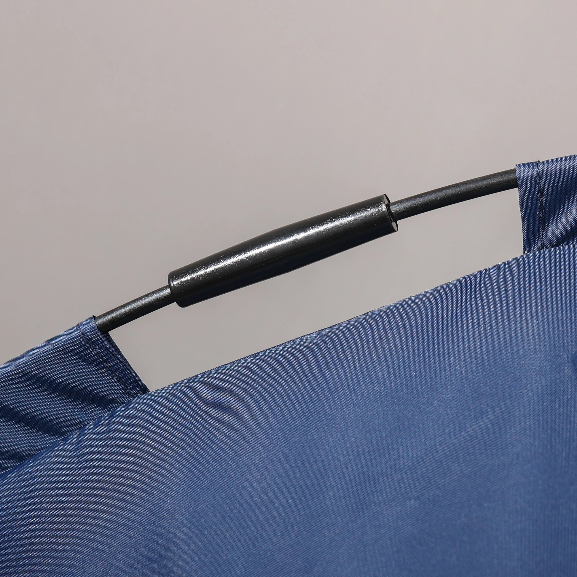 Portable Raised Dog Cot with Canopy, Medium Size, Dark Blue Elevated Dog Beds at Gallery Canada