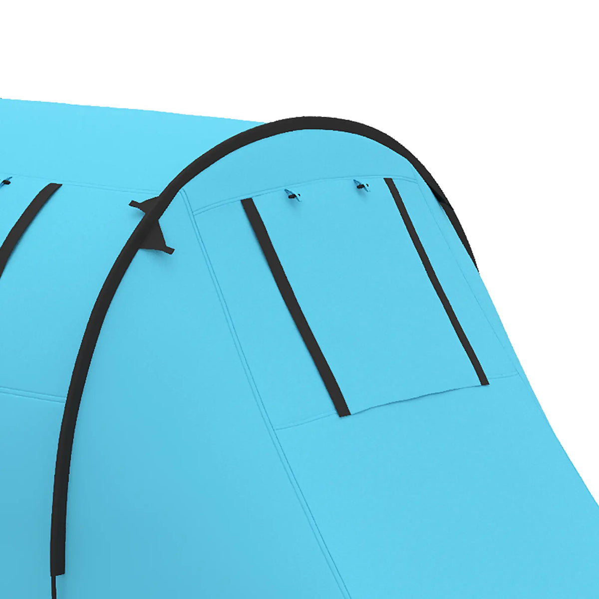 3-4 Person 2 Room Camping Tent, 3000Mm Waterproof, Sky Blue Camping Tents at Gallery Canada