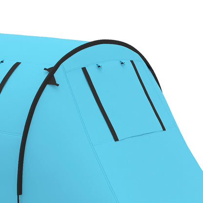3-4 Person 2 Room Camping Tent, 3000Mm Waterproof, Sky Blue Camping Tents at Gallery Canada