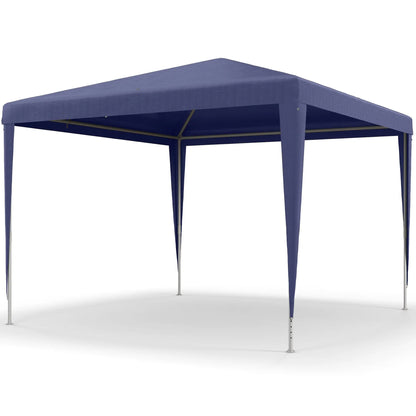 10x10ft Portable Party Tent, Folding Garden Canopy, Dark Blue Canopy Tents at Gallery Canada