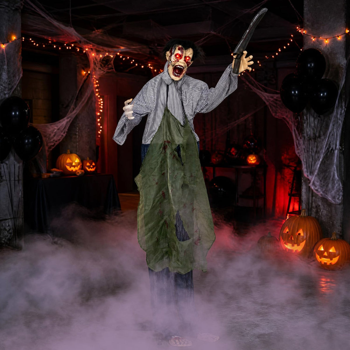Zombie Halloween Outdoor Decoration, Glowing Eyes