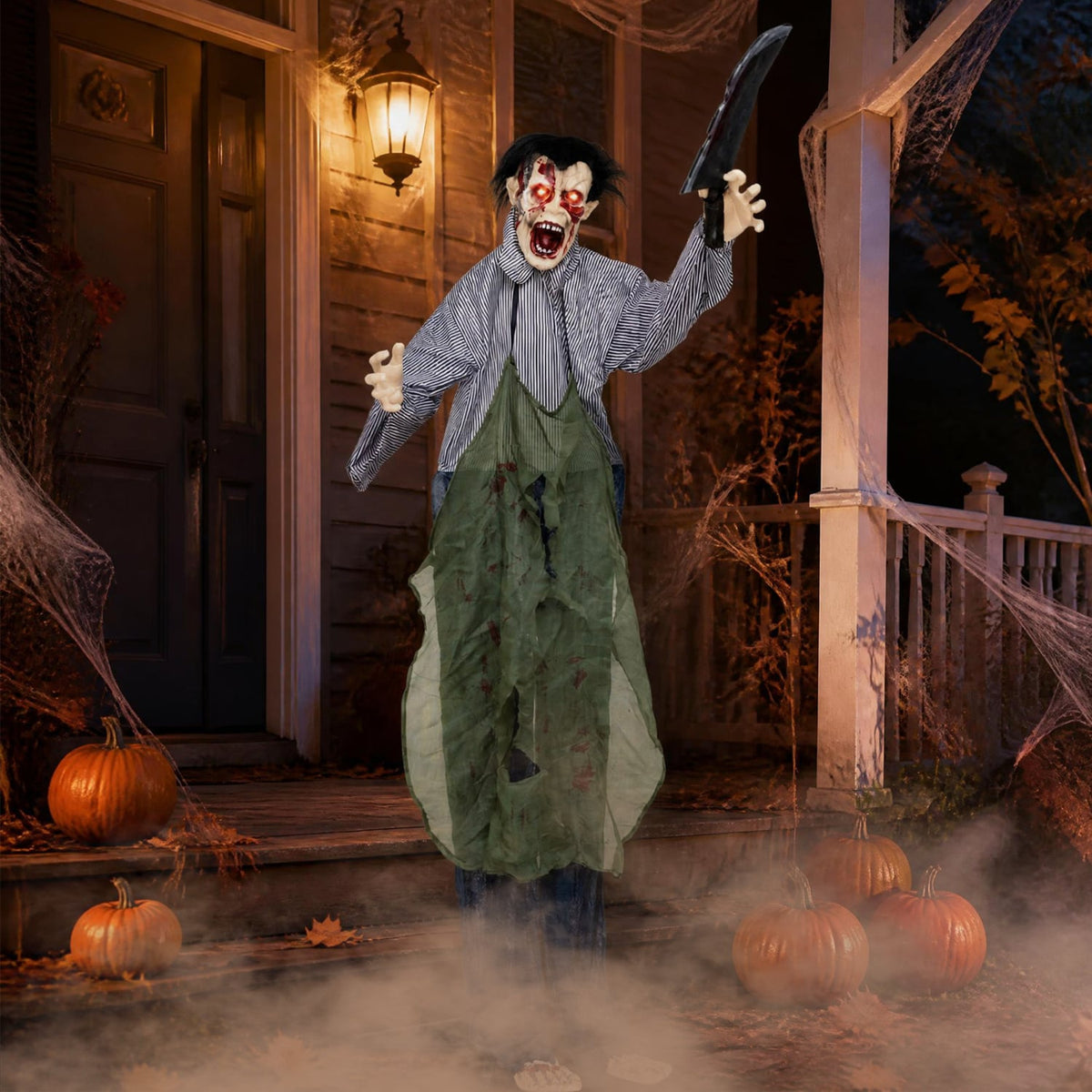 Zombie Halloween Outdoor Decoration, Glowing Eyes