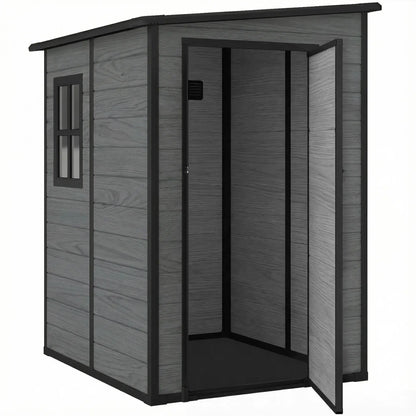 4'x5' Garden Storage Shed, Lean To Tool House, Lockable, Window, Vent Sheds Multi Colour at Gallery Canada