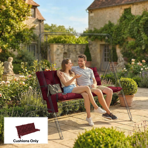 Water-Repellent Bench Cushion, 59.1