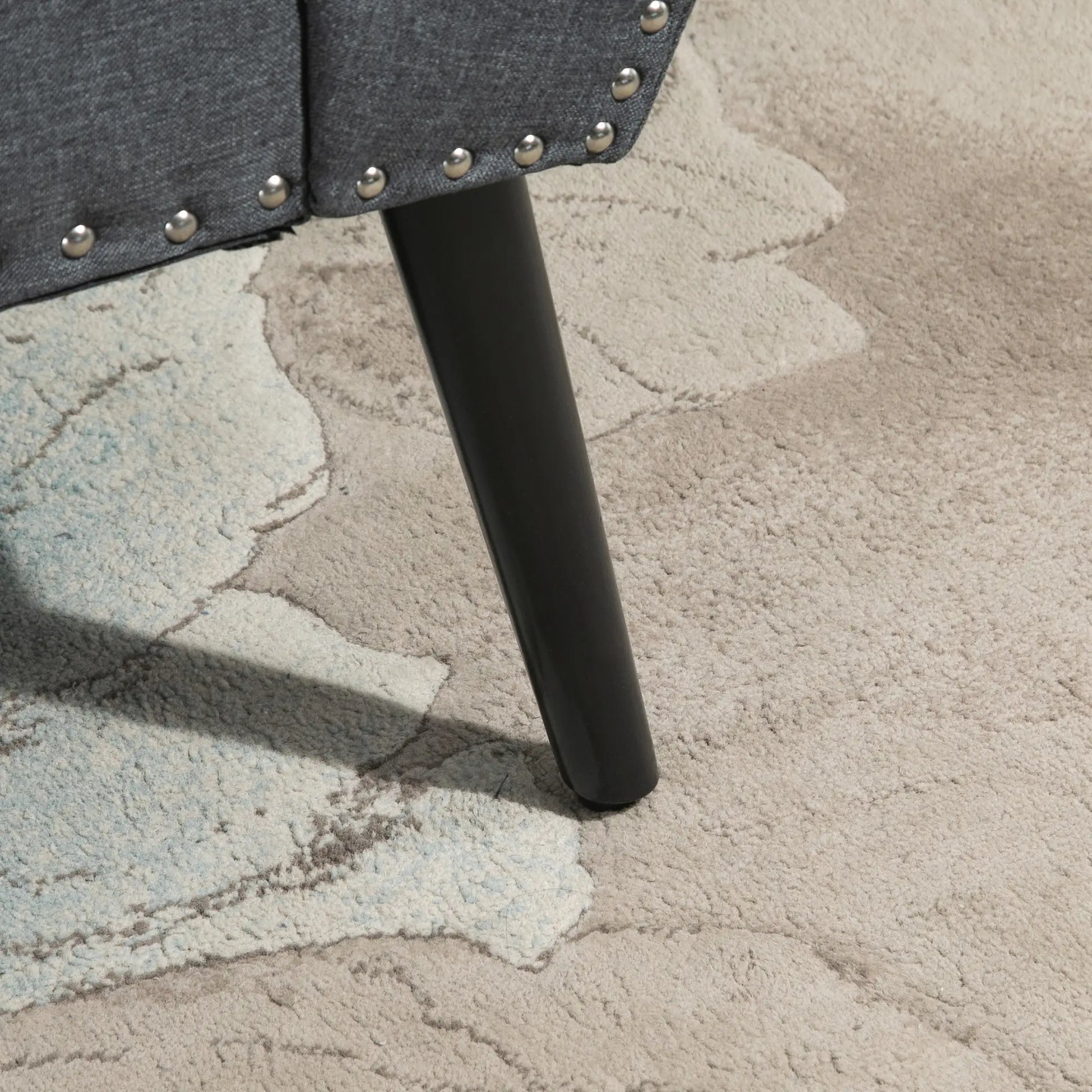 Modern Upholstered Bench, Bedroom Hallway Bench, Arms Nailhead Trim Storage Ottomans & Benches at Gallery Canada