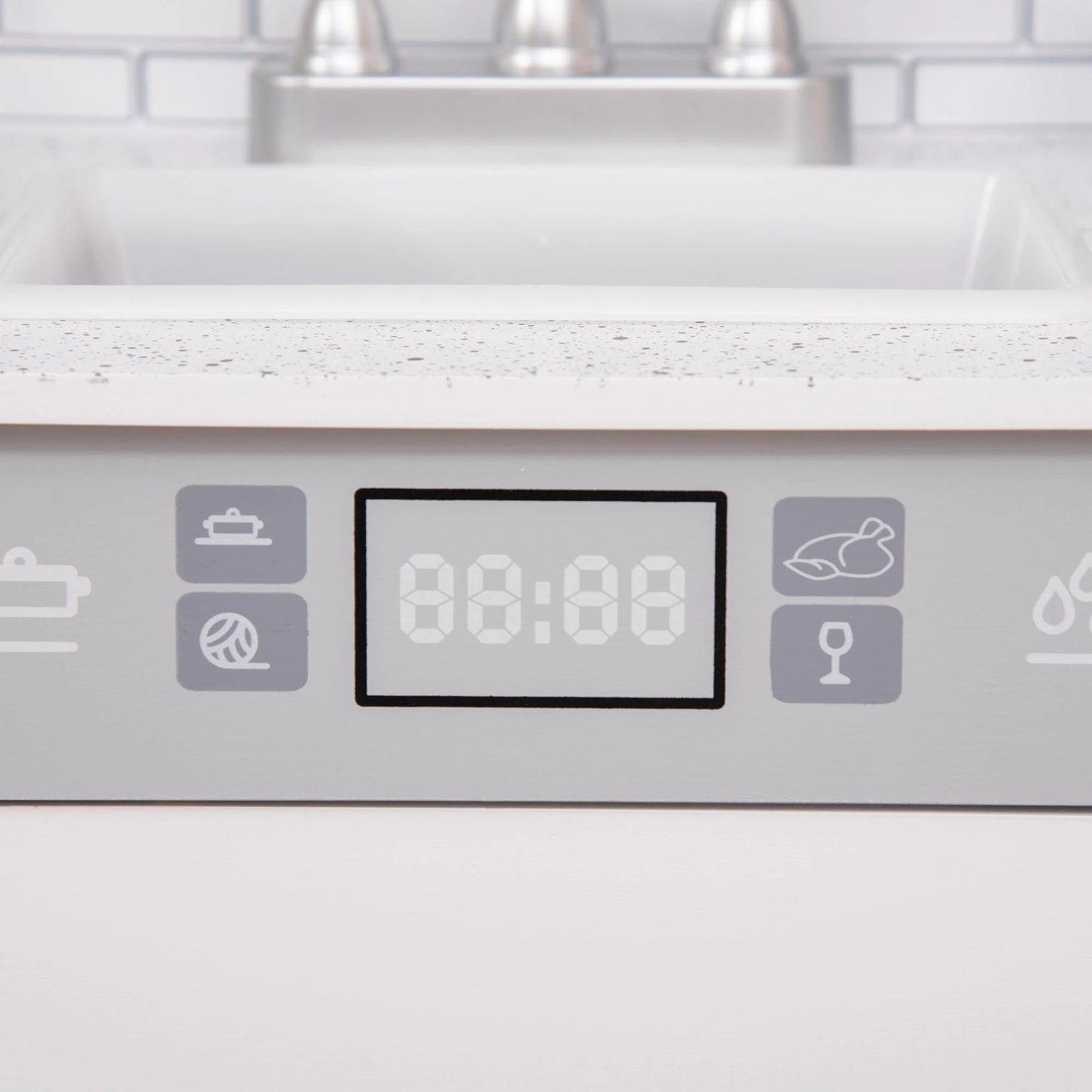 Kids Kitchen Play Set, Pretend Cooktop with Sound, Light, 3-6 Years Play Kitchen at Gallery Canada