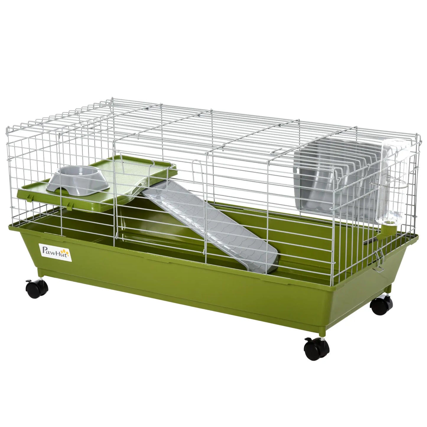 Small Animal Cage, Rolling Bunny Cage, Guinea Pig Cage, Green Houses & Habitats Green at Gallery Canada