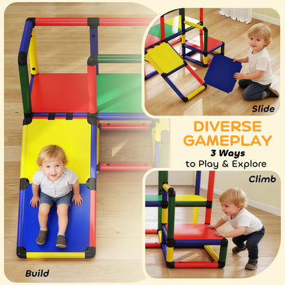 Kids Climbing Structure With Slide, Platform, Ages 1-6 Years, Mixed Colour Gym Sets & Swings at Gallery Canada