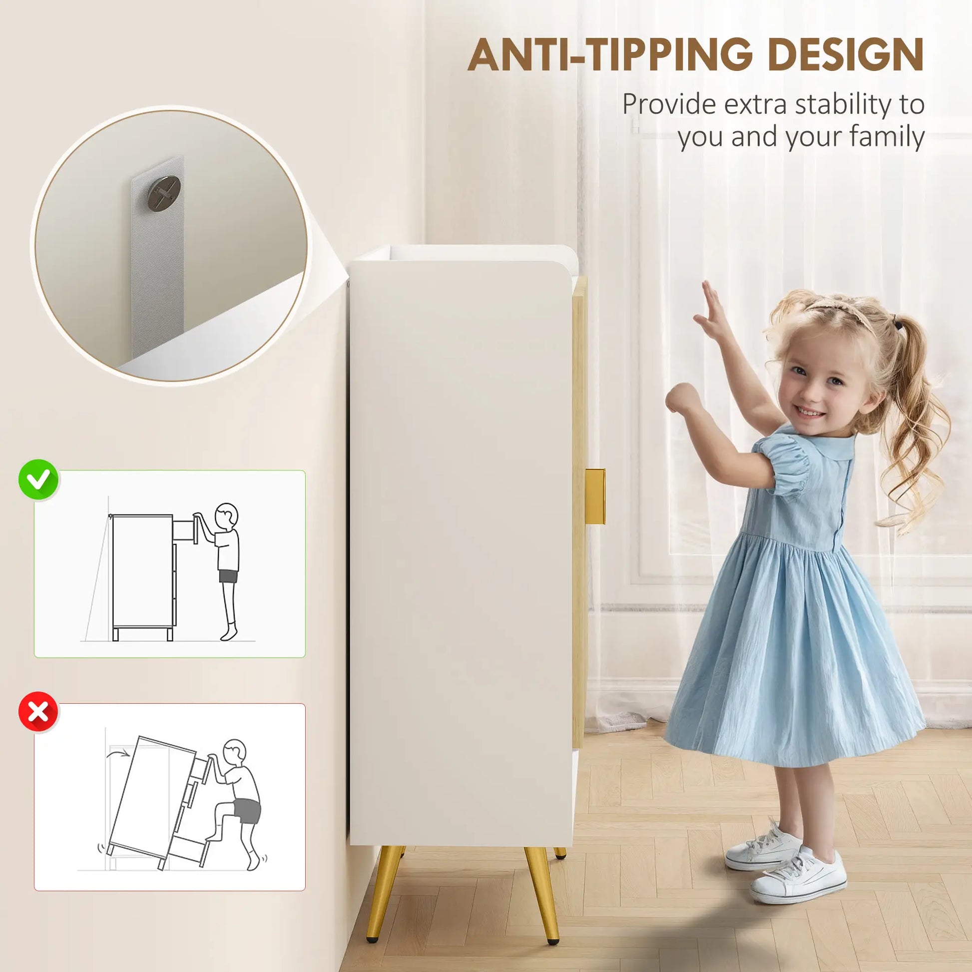 Entryway Shoe Storage Cabinet, Adjustable Shelves, Open Shelf, 15 Pairs, Natural Shoe Storage Cabinets & Racks at Gallery Canada