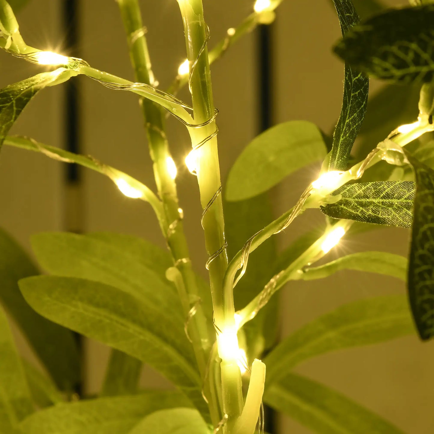 6ft LED Olive Tree, 300 Warm White Lights, Indoor, Green Artificial Tree Light at Gallery Canada