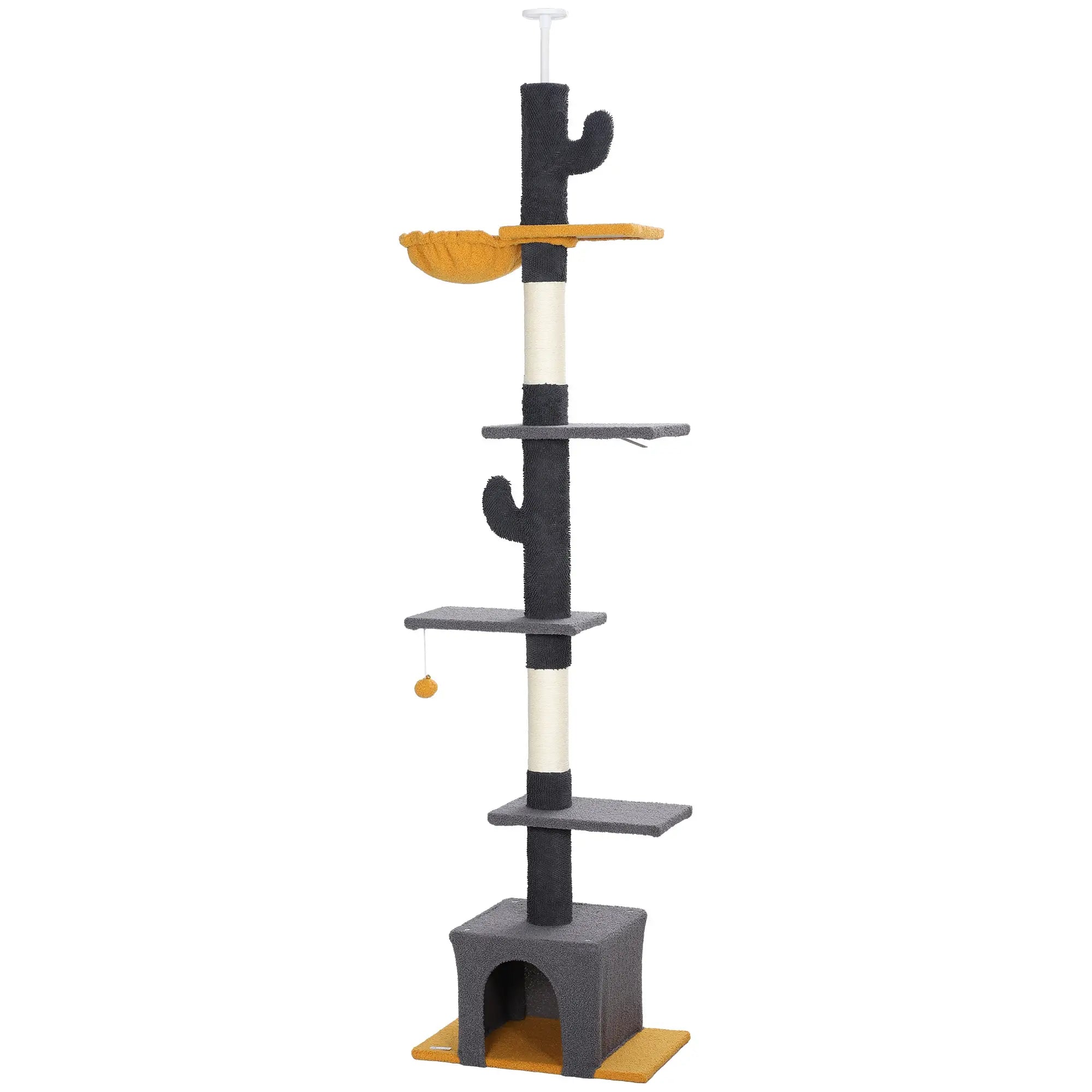 Adjustable Cat Tree Tower, 90.5