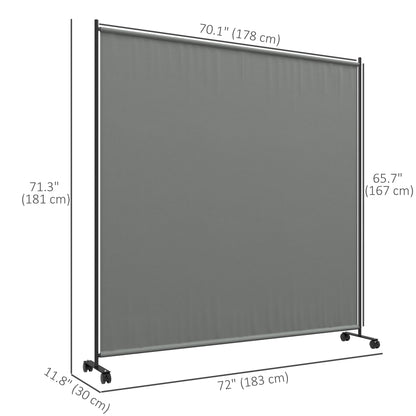 Outdoor Room Divider, Rolling Privacy Screen, 6ft Tall Side Awnings at Gallery Canada