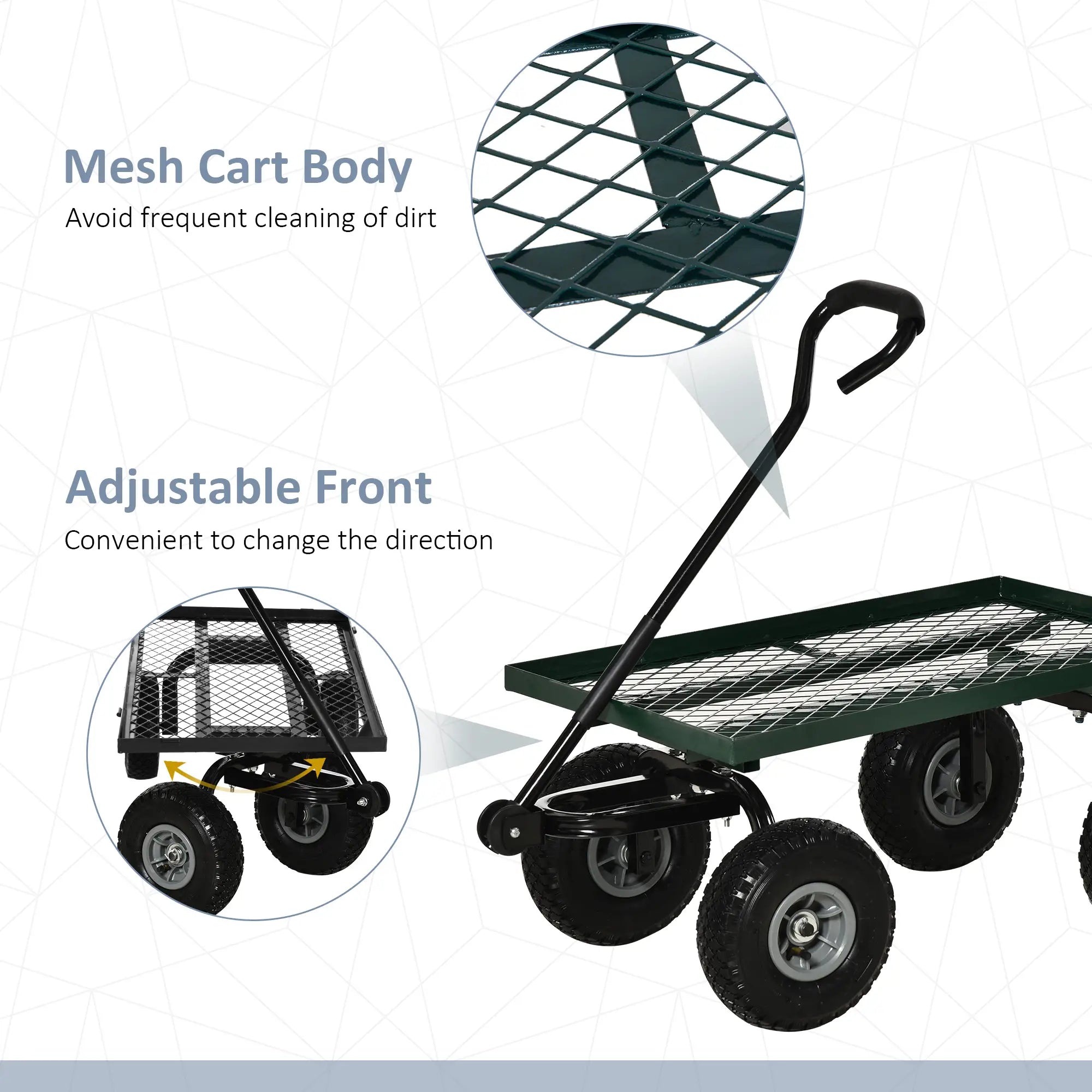 Heavy Duty Garden Wagon, 10