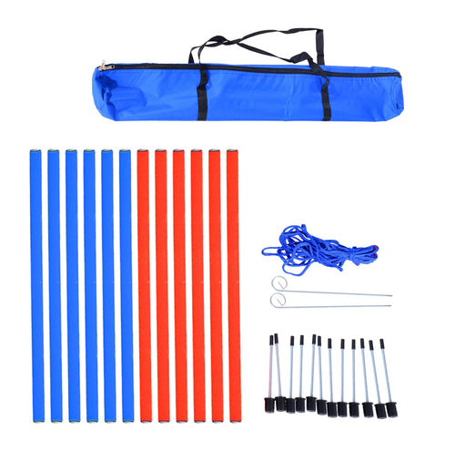 Dog Agility Equipment Set, Portable Training for Outdoor Play