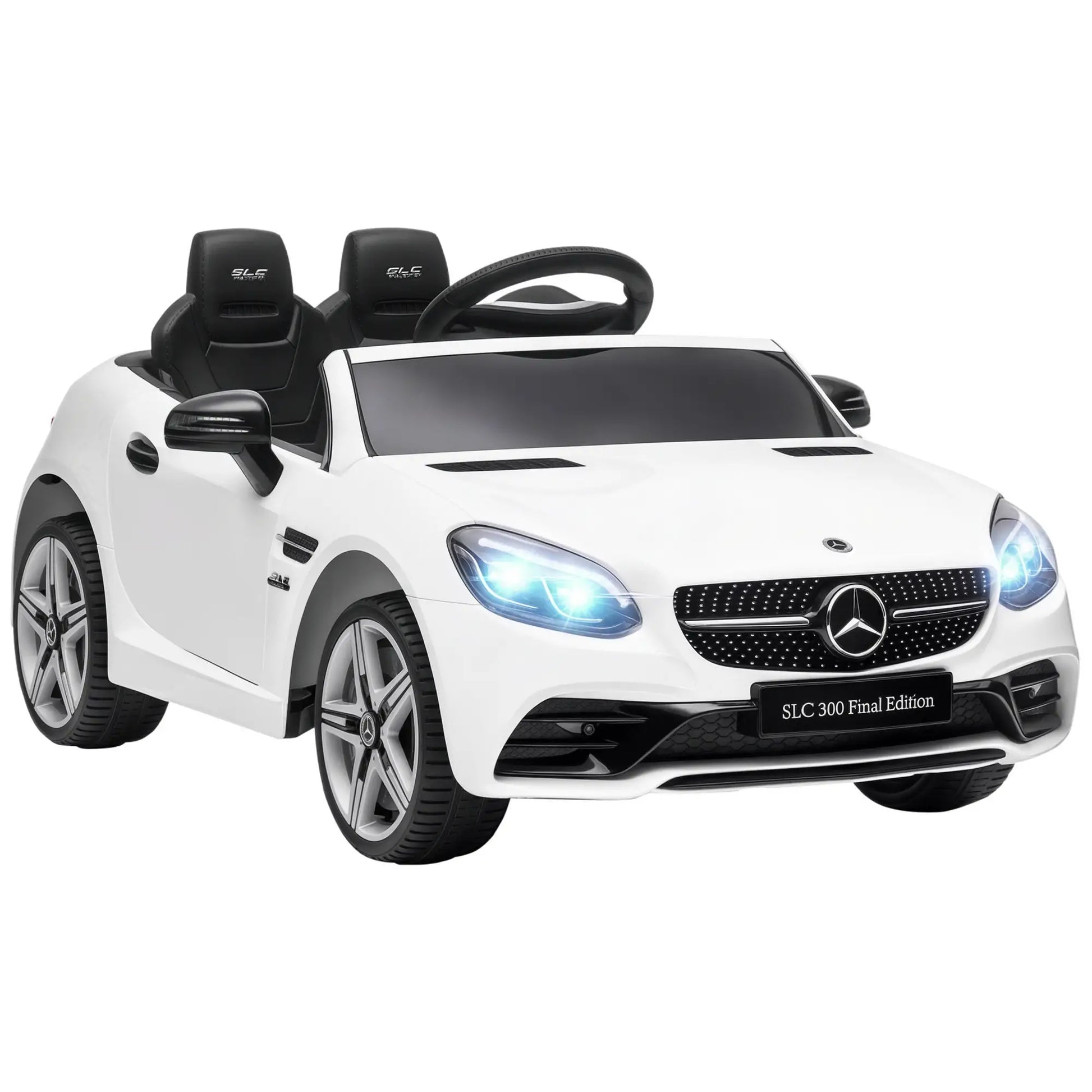 12V Ride On Car, Parent Remote Control, For 3-6 Years, White Electric Toy Cars White at Gallery Canada