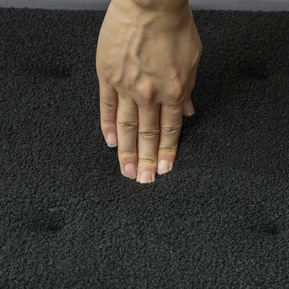 Modern Storage Bench, Ottoman with Storage, Lamb's Wool Upholstery, Black Storage Ottomans & Benches at Gallery Canada