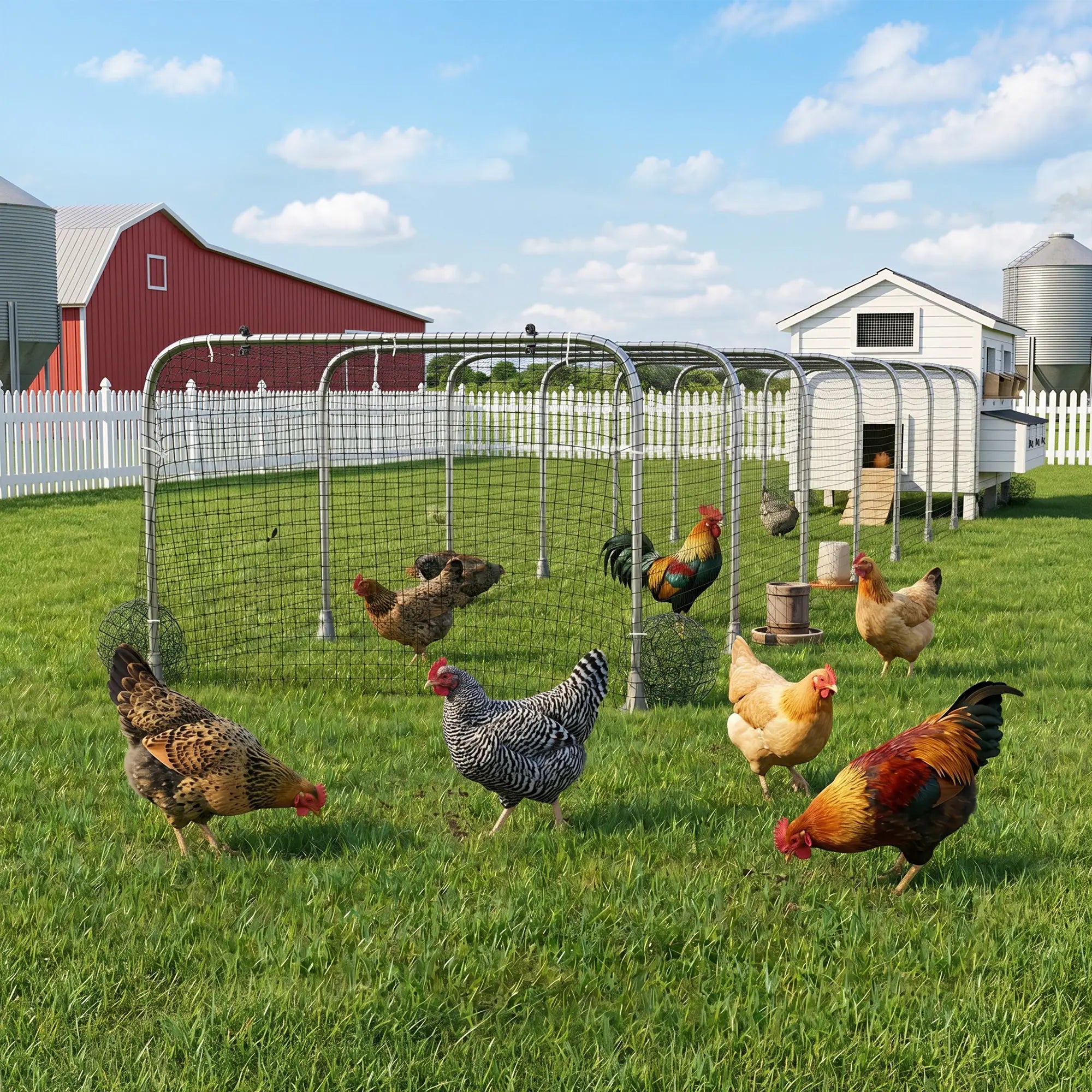 Extra Long Chicken Tunnel for Outside, 354