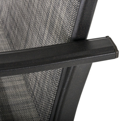 3 Piece Outdoor Patio Bar Set, 2 Swivel Stools, 1 Table, Grey Bistro Sets at Gallery Canada