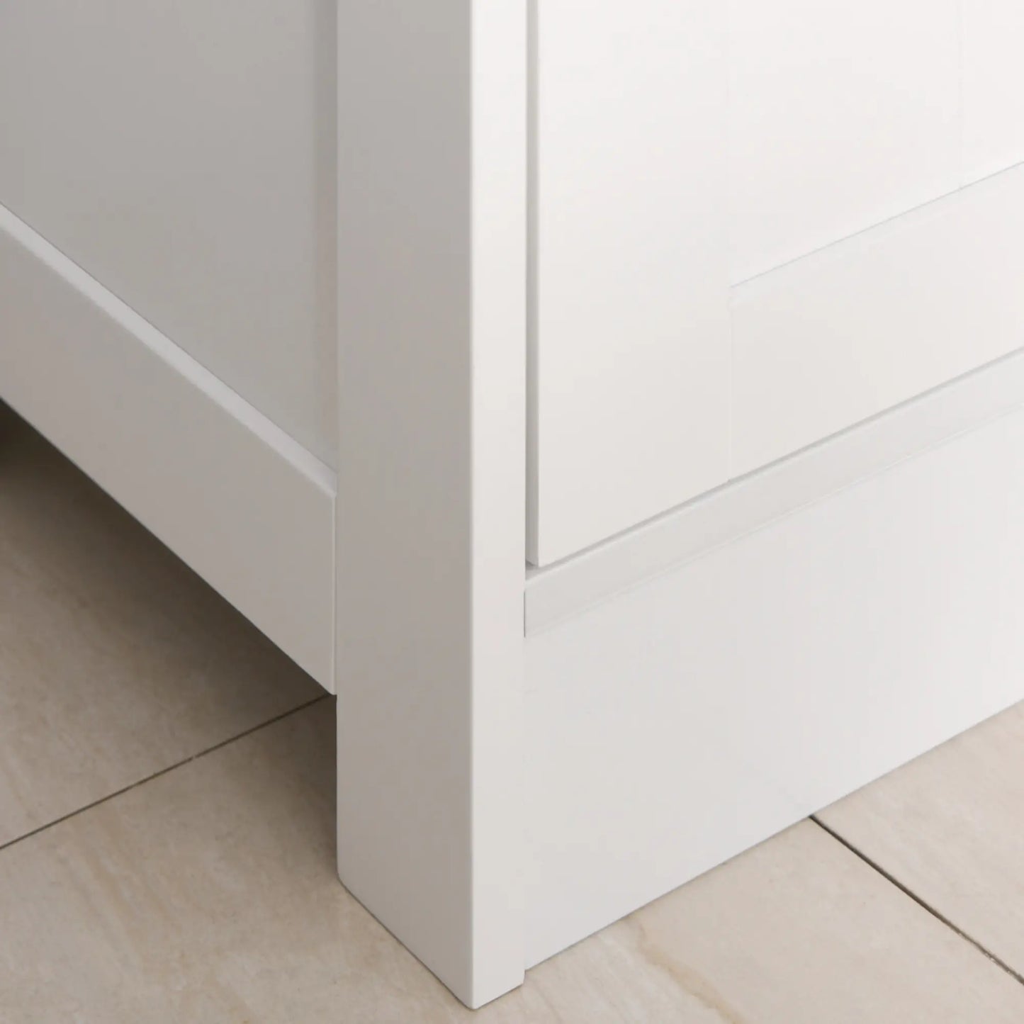 Tall Bathroom Storage Cabinet, 2 Doors, Adjustable Shelves, White Bathroom Cabinets at Gallery Canada