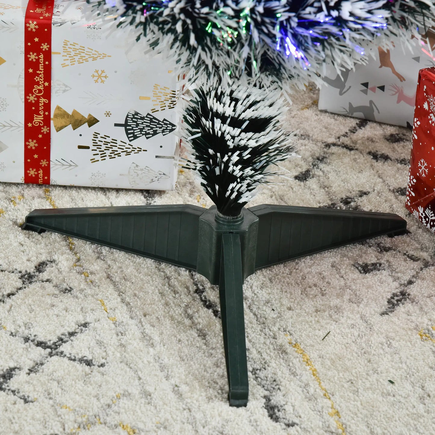 3ft Pre-Lit LED Optical Fiber Christmas Tree w/ Stand Pre Lit Christmas Trees at Gallery Canada