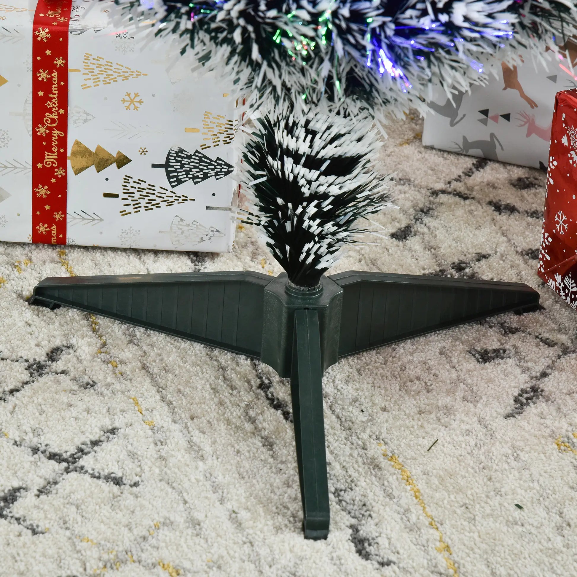 3ft Pre-Lit LED Optical Fiber Christmas Tree w/ Stand Pre Lit Christmas Trees at Gallery Canada