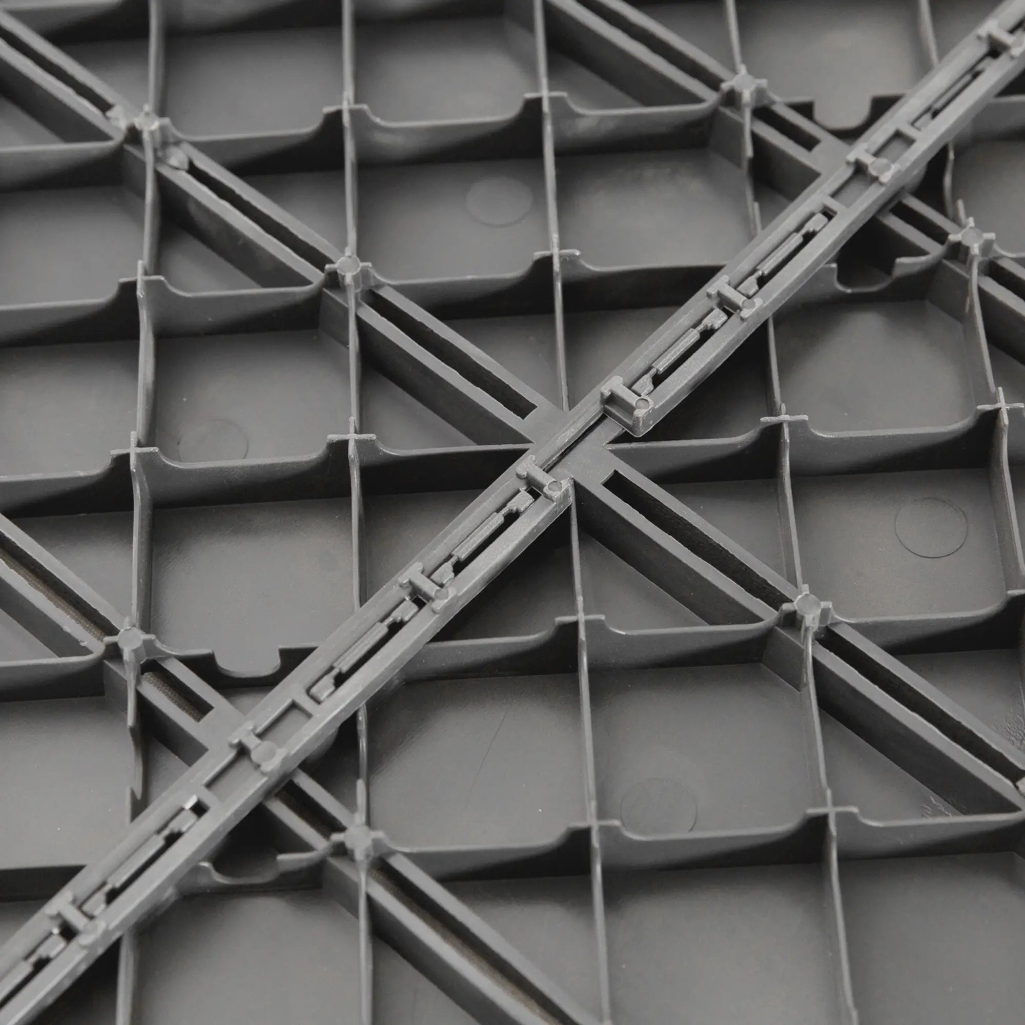 9 Pcs PP Interlocking Deck Tile, 12 x 12, Indoor Outdoor, Black Deck Tiles at Gallery Canada
