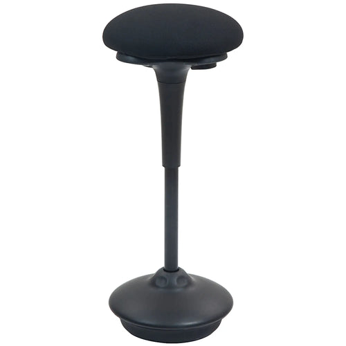 Adjustable Ergonomic Standing Stool, Swivel Backless Wobble Chair