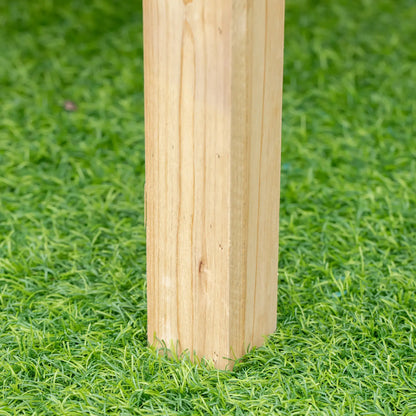 46'' x 24'' Raised Garden Bed, Wooden Elevated Planter Box, Non-Woven Liner Elevated Garden Beds at Gallery Canada